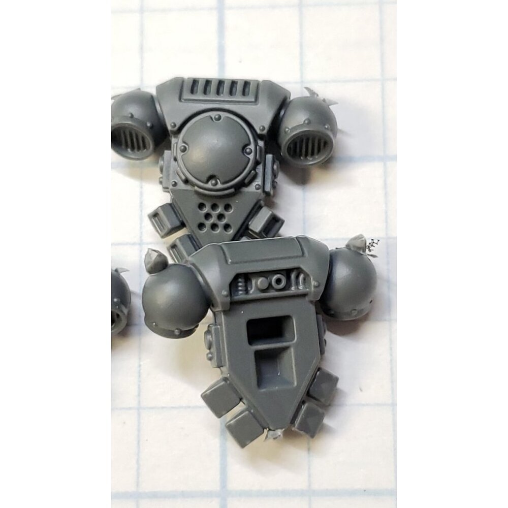 Warhammer 40k Space Marine Bits Primaris Reiver Phobos Backpack x5 - Picture 3 of 5